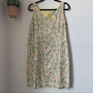 Yellow Floral Dress